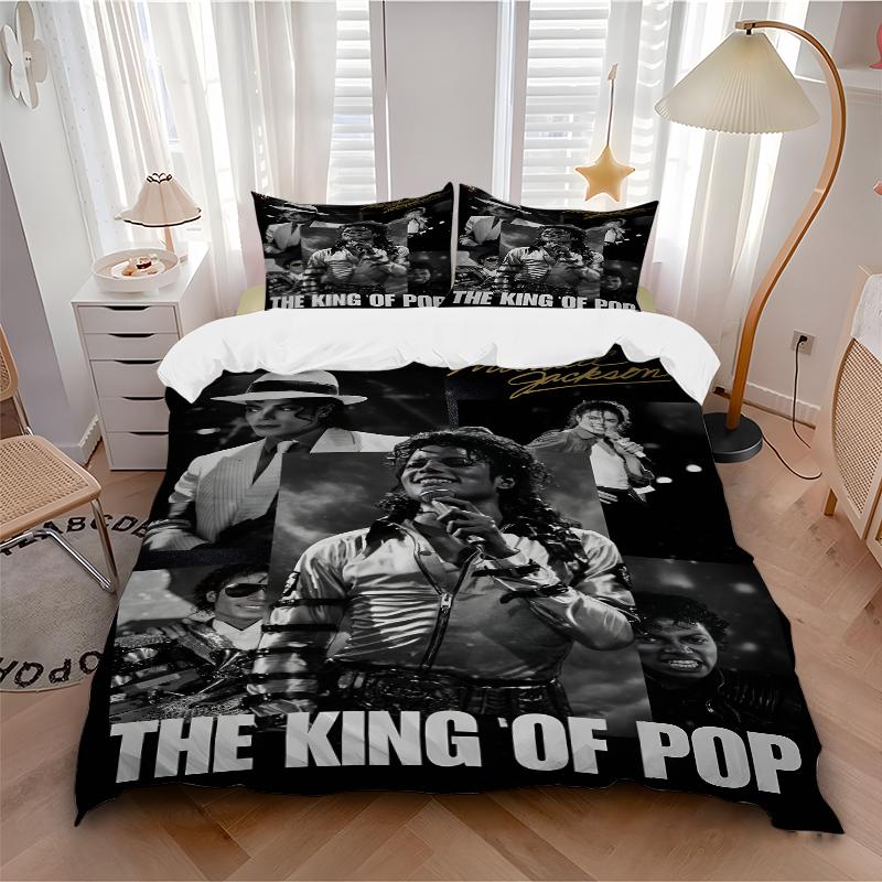 3Pcs Pop Legend Bedding Sets For All Sizes New 3D Printed Bed Cover Comforter Duvet Cover Pillowcase Bedroom Decoration
