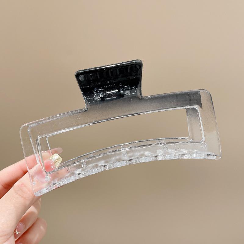 New Women Fashion Metal Geometric Hair Clips Claw Clip Large Acrylic Hair Clip Headband Hairpin Hair Crab Hair Accessories