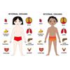 Развивающие деревянные пазлы для детей 2-4-8 лет для изучения частей тела человека, анатомии, скелета, подарочные игрушки для мальчика и девочки