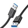 Длина кабеля USB 3.0 Тип A-Тип A USB-кабель папа-папа Оснащен металлическим разъемом Для радиаторов/камер и т. д.. удлинительный кабель линия передачи данных (1M)