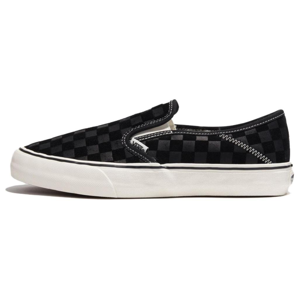 Vans Slip-On VR3 Round Toe Comfortable Warm Low-Top Skate Shoes Unisex Sneakers Black VN0A4BX8T5O