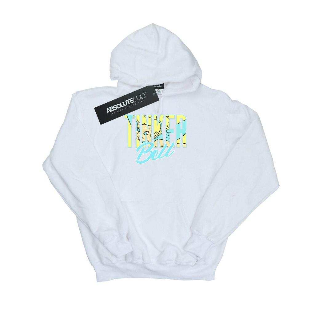Disney Girls Tinker Bell Wording Infill Hoodie