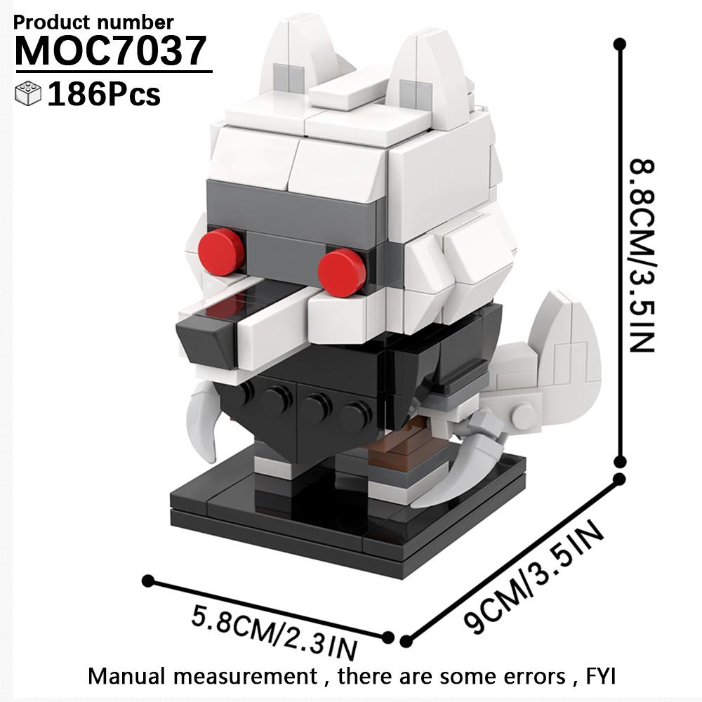 MOOXI Серия Животные MOC Кирпич Панда Тигр Кот Кирпичноголовый Ser Модель Взрослые Строительный блок Детские Образовательные Игрушки Для Детей Подарок