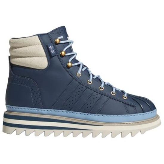 CLOT x Adidas Originals Ботильоны Pro Model Унисекс Минеральный синий JQ1260