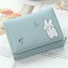 Women Wallets 4 Color Money Bags Short Cute Small Purse Women's Student Card Holder Girl ID Bag  Card Holder Coin Purse