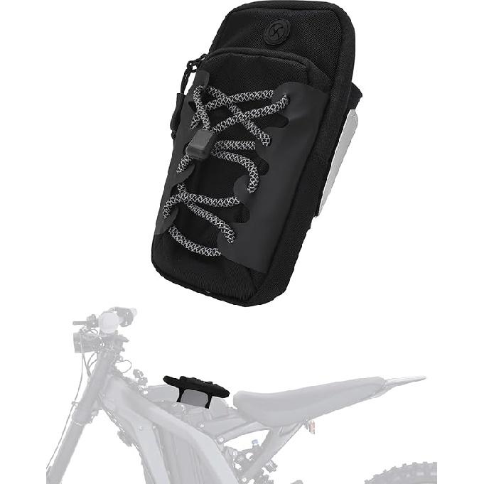 JFG RACING Frame Battery Bag For E Dirt Bike,Motorcycle Front Cover Storage For Electric Dirtbike Tutti Soleil 01/Surron Light Ultra Hyper Bee/E Ride