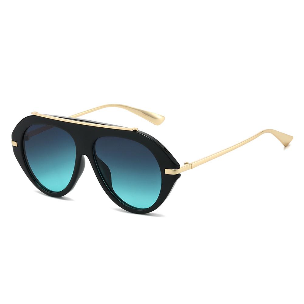 Stylish Oversized Sunglasses Unisex Retro Street Style Shades Outdoor Travel UV Protection Eyewear UV400 Classic Driving Glasses