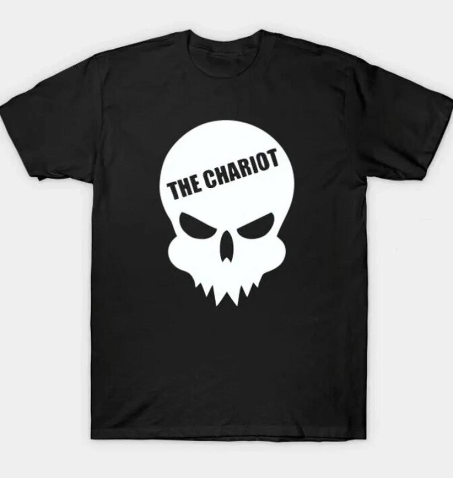 Футболка унисекс с принтом группы The Chariot, черная, размеры S-5XL Q3636