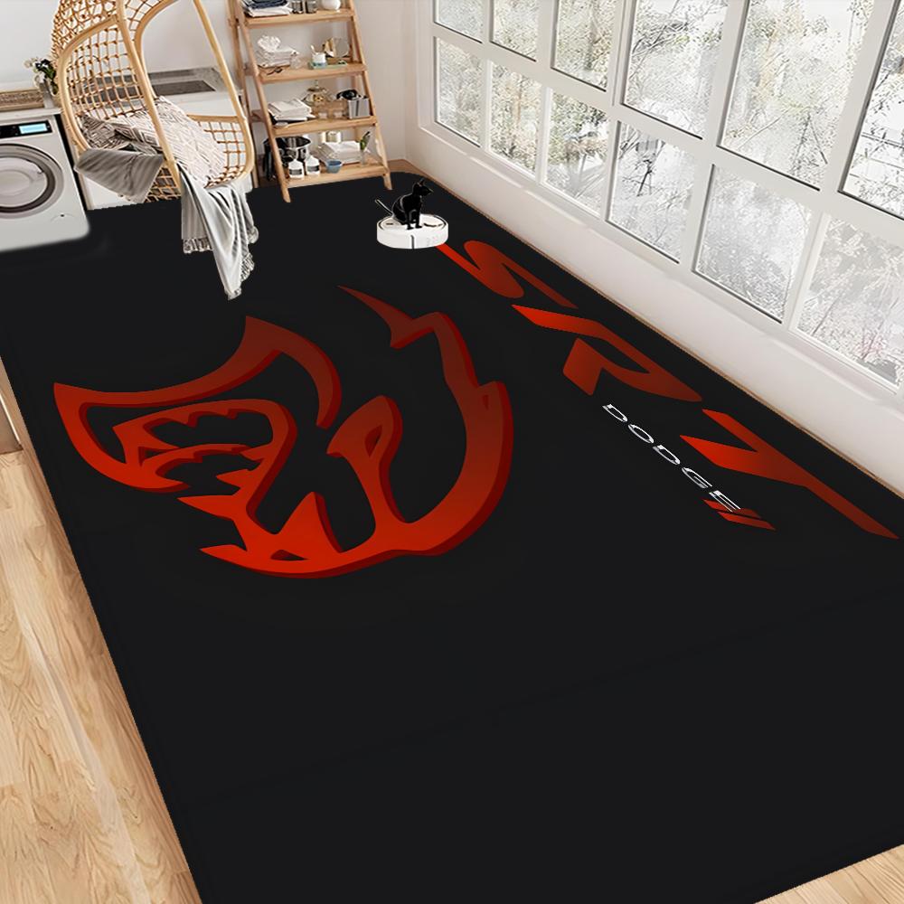 SRT Hellcat Demon Dodge Floor Carpet Nordic Style Home Doormat Bathroom-Toilet Mats Bedroom Hotel Decor Mat