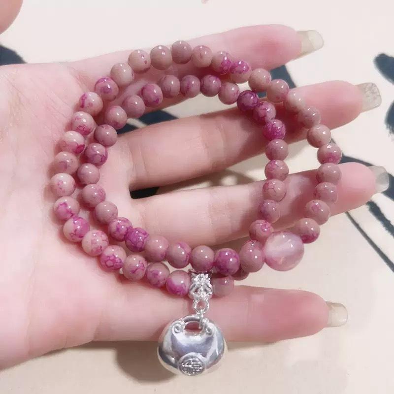 Браслет-киоск стиль интернет-знаменитости неповторяющийся браслет супер фея китайский стиль DIY глазированная модель