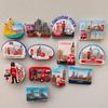 Europe  UK London 3D Refrigerator Stickers Fridge Magnets Tourist Attractions  Refrigerator Stickers Souvenirs London Handmade C