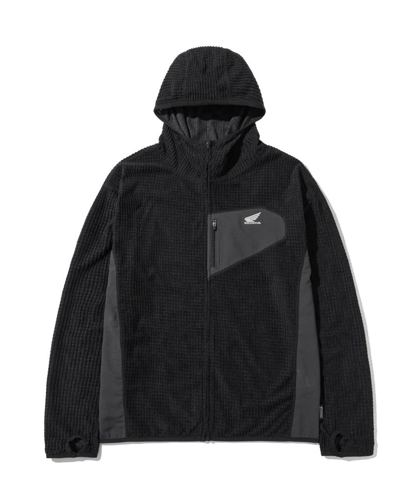 Толстовка с капюшоном Phyps H-Tech Grid Fleece на молнии с вентиляцией для мотоциклистов