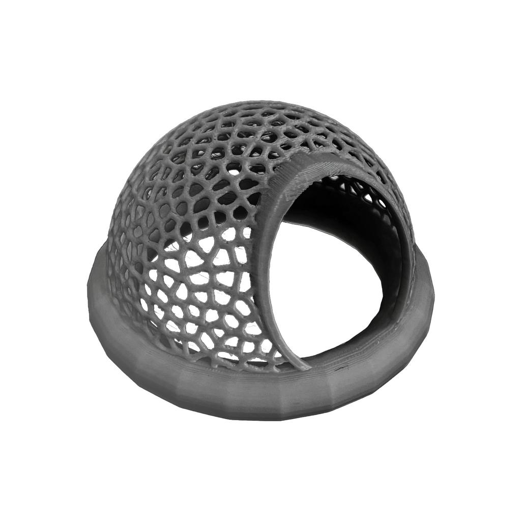 Breathable Plastic Reptile Hideout Dome, Lightweight Mesh Shelter for Small Pets, Lizard, Gecko, Snake Habitat Decor, Easy to Clean