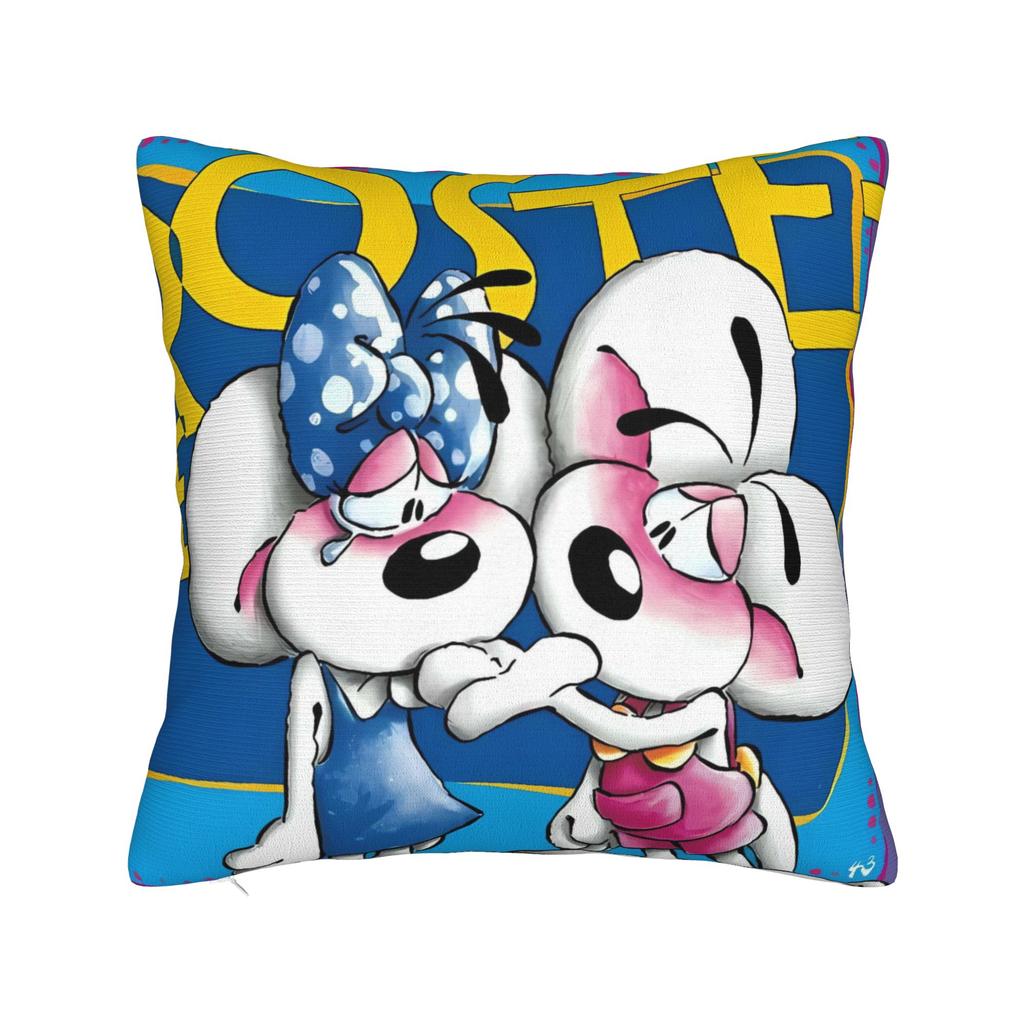 Diddl Cartoon Dog Pillow Cover Novelty Pillow Case For Chair Sofa Home Decor Design Pillowcases Birthday Present
