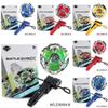 Premium Z Brand Shattering Gyro X Series 6 Designs Bx Gyro Boxed Warfare Gyro With Launcher Handle Heavy-duty Build Z/bx03-b Boxed 164g