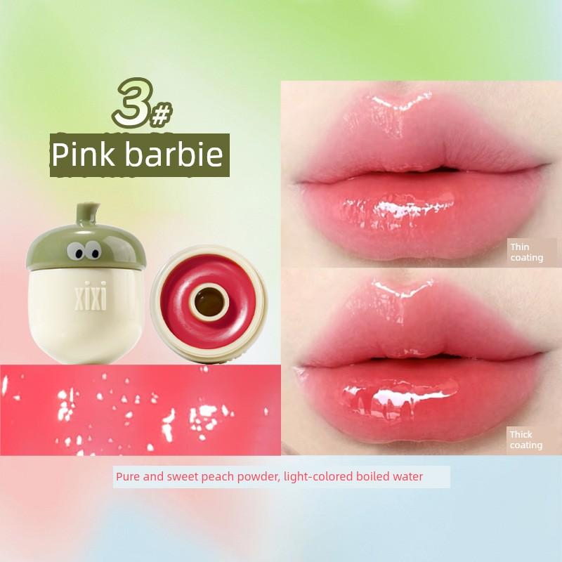 Cute and Adorable~ Li Le Hot Love Water Gloss Lip Jelly, Glossy Plump Lip Gloss, New Daily Lip Glaze for Students in Autumn and Winter