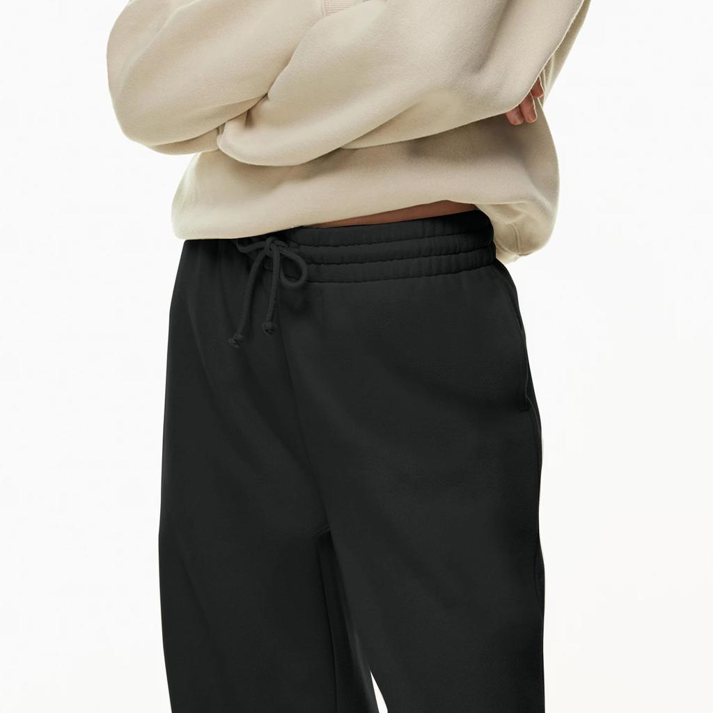 Женские повседневные мешковатые брюки для бега с высокой талией и прямыми штанинами на завязках, спортивные штаны с карманами