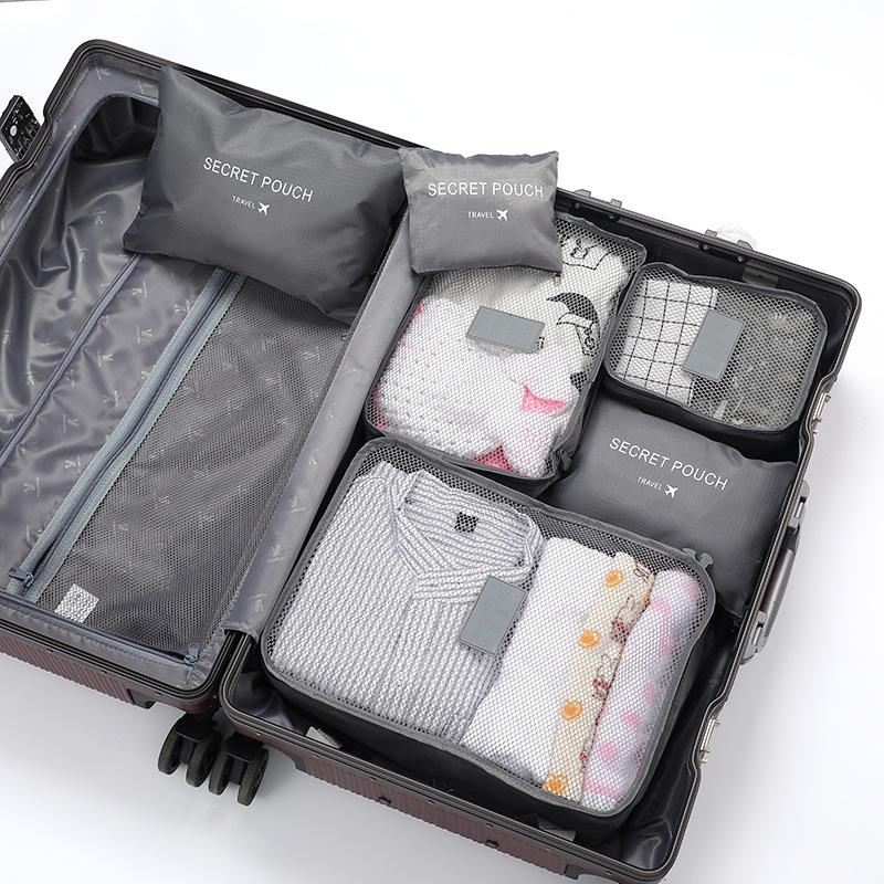 Multi-functional Storage Bag Travel Storage Six-piece Suitcase Storage Bag Clothing and Underwear Arrangement