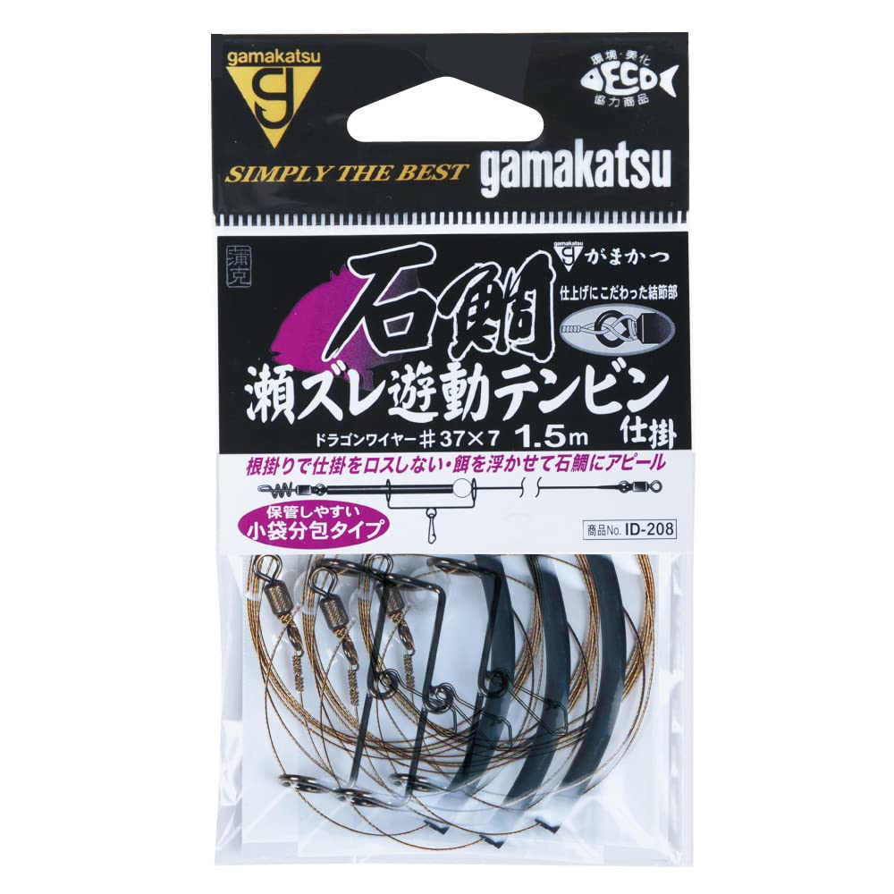 Gamakatsu Slipper-рыба Поплавочная оснастка с грузилом ID208 37. 45101-37-0-07