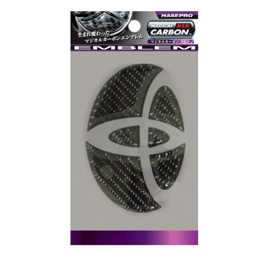 HASEPRO Magical Carbon NEO Front Emblem for Toyota 86 NET8 (Black) (Pre-facelift)