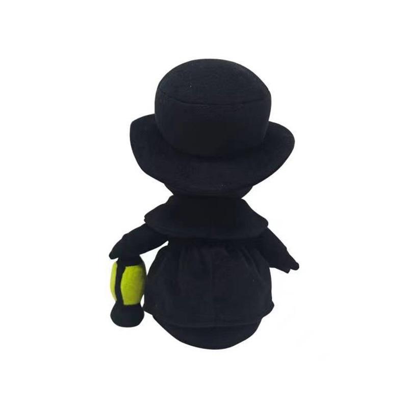 Plague Doctor Plush Toy Plague Crow Halloween Lantern Luminous Doll Light-Absorbing Rag Doll