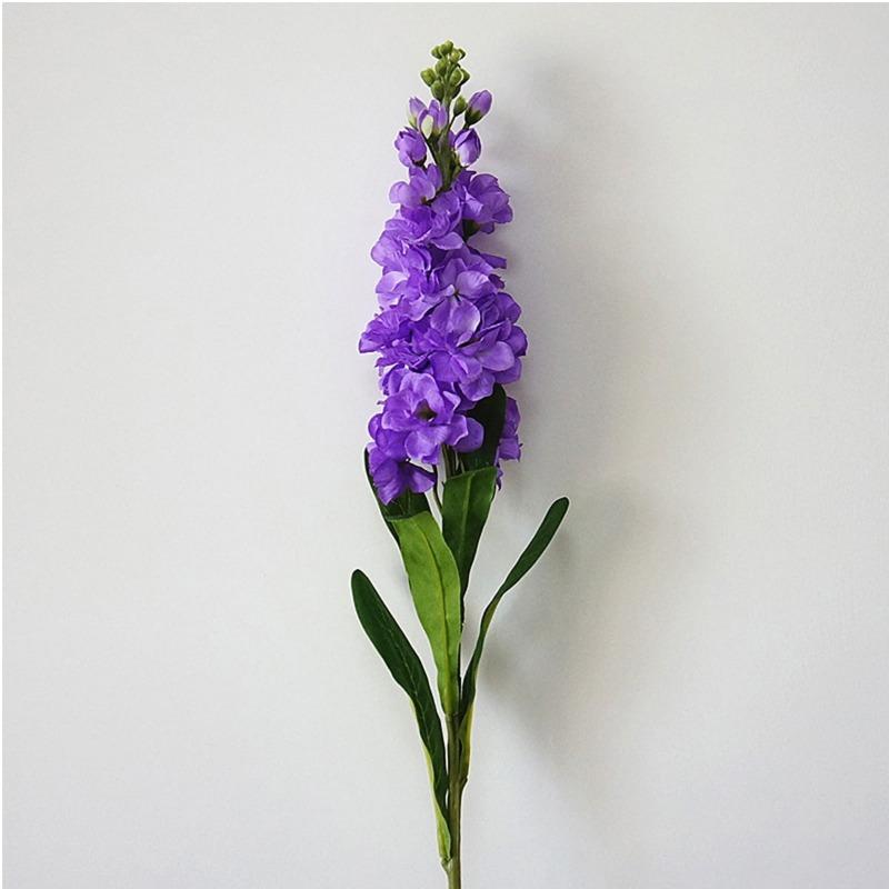 2 шт. большие искусственные гиацинты ветки фиолетовых цветов Fleurs Artificielles для дома, свадебного украшения, искусственные цветы