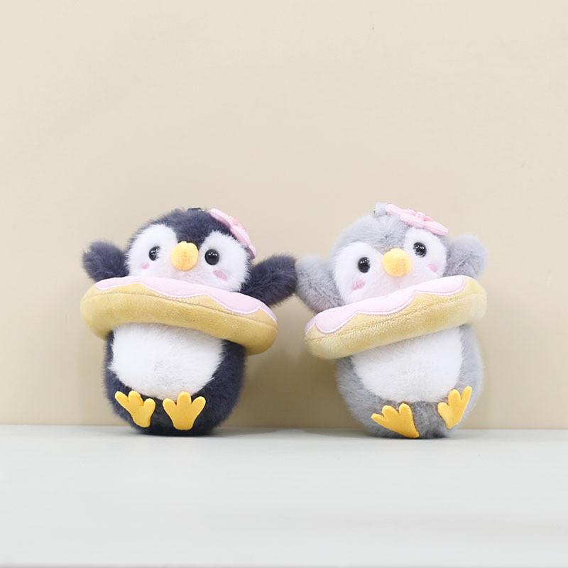 Penguin Plush Keychain Stuffed Toy Soft Short Plush Animal For Girls Accessories Collection