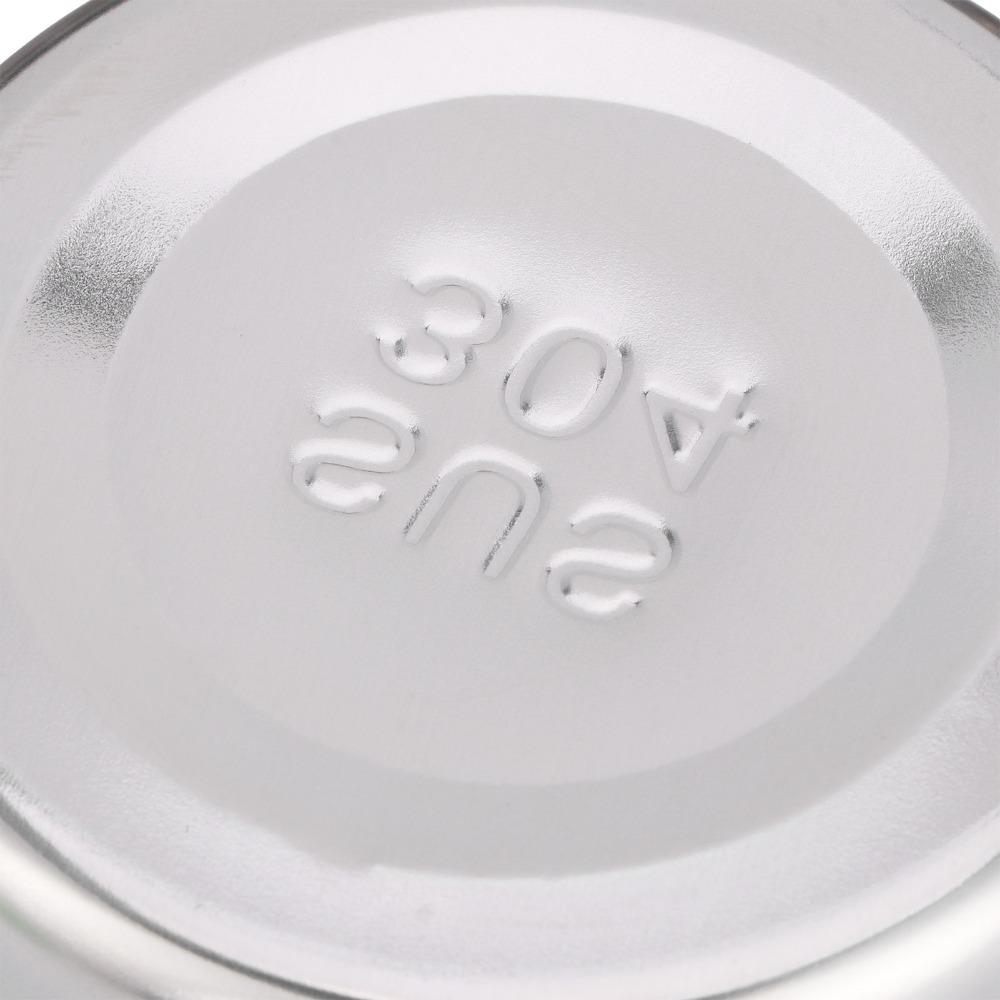1Set Rustless Steel Food Container Smooth Inner Food Container Storage Box Office Meal Prep