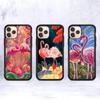 Animal Flamingo Cute Phone Case Silicone PC+TPU Case for iPhone 11 12 13 Pro Max 8 7 6 Plus X SE XR Hard Fundas