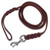 Pet Dog  Leash Safety Rope Cowhide and Leather Belt For Walking Running Training (1.2m)