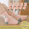Autumn Mid-Calf Cotton Girls' Socks - Spring & Autumn Collection for Babies and Children