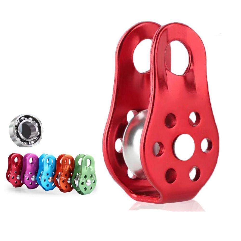 Heavy Duty Swivel Lifting Rope Pulley U-Shaped Fixed Sliding Roller  Crane