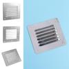 Square Flat Dryer Vent Cover Silver Marine Boat Air Vent Plate Window Square Vents  Outdoor