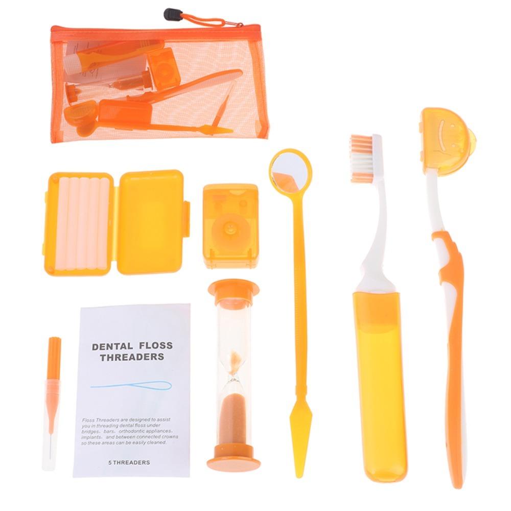 Floss Portable Soft Toothbrush Oral Cleaning Care Dental Teeth Orthodontic Kits Interdental Brush