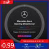 Микрофибра Кожа Автомобиля Рулевое Колесо Чехол Аксессуары Для Mercedes Benz AMG GLE GLS CLS GLC CLA GLA GLK ML C197 R231