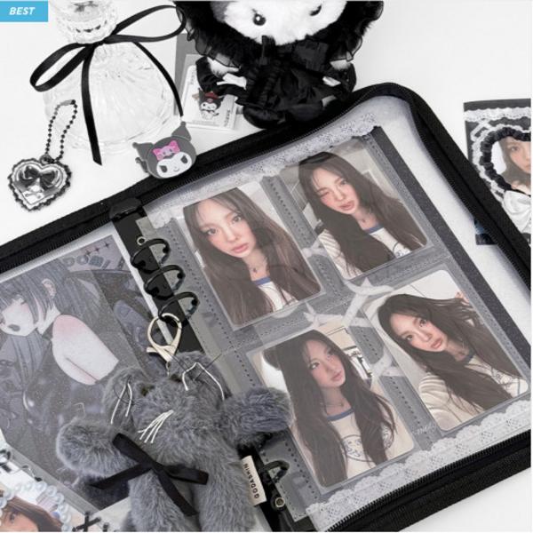 Hour Motif Photo Binder 6-hole Photo Card Binder Diary