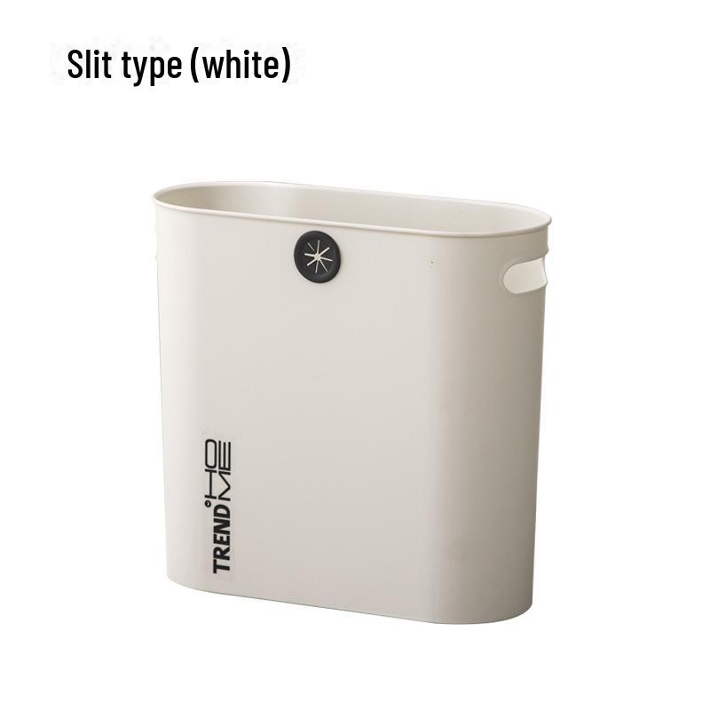 Узкая, большая, открытая корзина для мусора для домашнего использования - подходит для гостиной, кухни и ванной комнаты