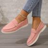 Loafer Shoes Female 2025 New Flat Bottom Casual Shoes Retro British Shoes Female