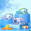Очки для плавания с большой оправой Очки для плавания с большой оправой HD Широкоугольные Защита от запотевания УФ-защита Детские очки для плавания Без протекания