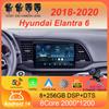 Автомагнитола Android 14 Carplay Для Hyundai Elantra 6 2018 2019 2020 DSP GPS Навигация Мультимедийный Видеоплеер Стерео Головное Устройство BT