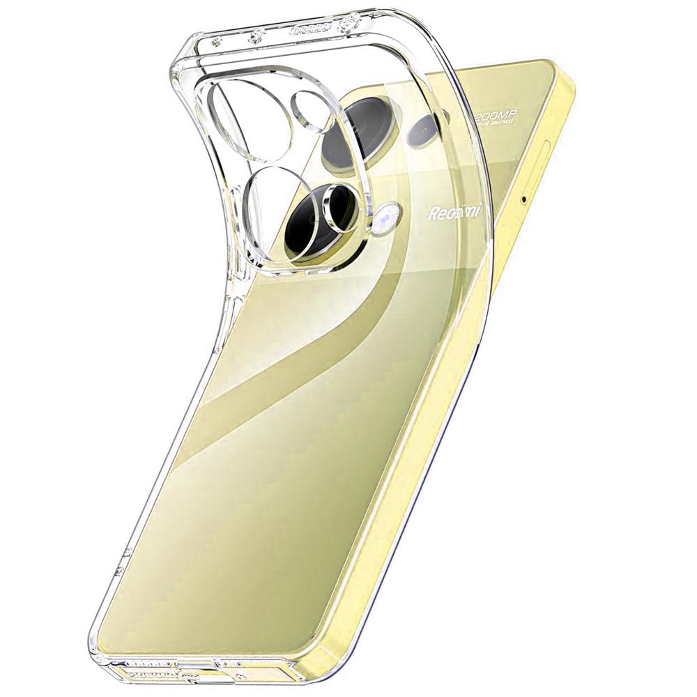 Ultra Thin Silicone Soft Case For Xiaomi Redmi Note 14   Pro Plus Pro+ 4G 5G Clear Back Cover Shockproof Shell Transparent