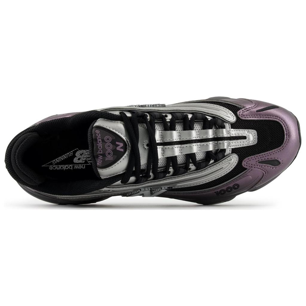 New Balance 1000 Dark Ice Wine Unisex Sneakers Silver Metallic-Silver Black M1000EGY