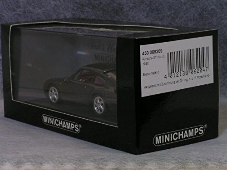 Porsche 911 Turbo Последний Turbo Porsche 1/43 (993) с воздушным охлаждением (ЧЕРНЫЙ.М)