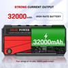 Портативный автомобильный пусковой двигатель 32000 мАч аккумуляторный блок питания наружный аварийный пусковой аккумулятор зарядное устройство для 12 В транспортного средства