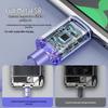 Jingyao 120W Dual Type-C Fast Charging Cable for Apple 15 and Huawei Honor 6A Flash Charging