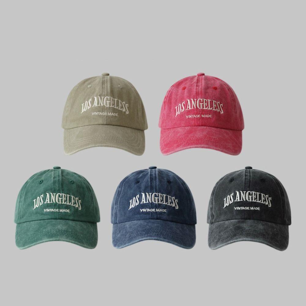 Soft Top Embroidery Baseball Cap Cotton Teenagers Baseball Cap  for Men and Women