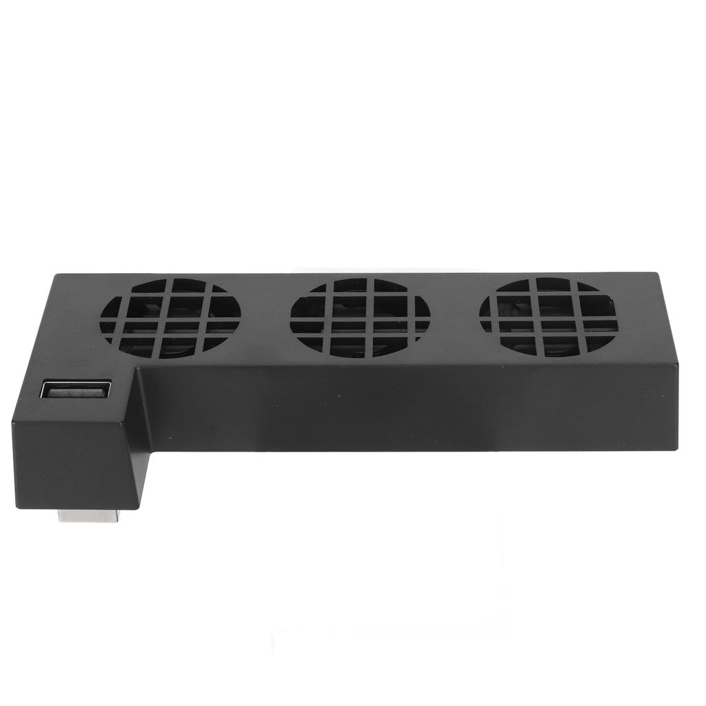 USB Cooling Fan for Xbox One X Low Noise Efficient Heat Dissipation Game Console Cooler Fan with 3 C