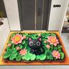 Cute Style Stitch Cartoon 3D Cat Carpet Rug for Home Living Room Bedroom Sofa Doormat Decor Child Non-slip Floor Mat Gifts 