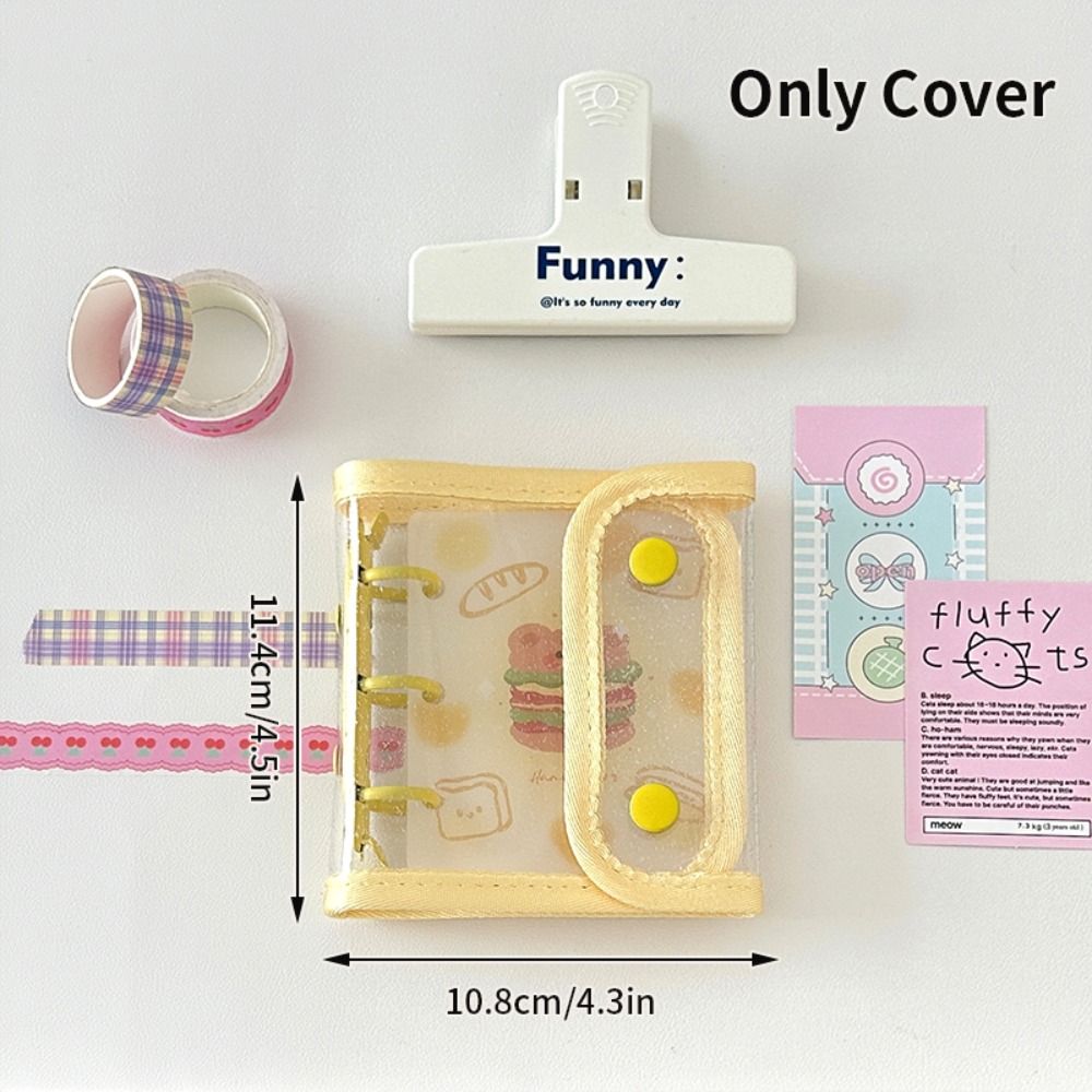 Альбом для фотографий с 3 кольцами, ПВХ альбом для фотокарточек, Новый альбом для коллекционирования карточек айдолов