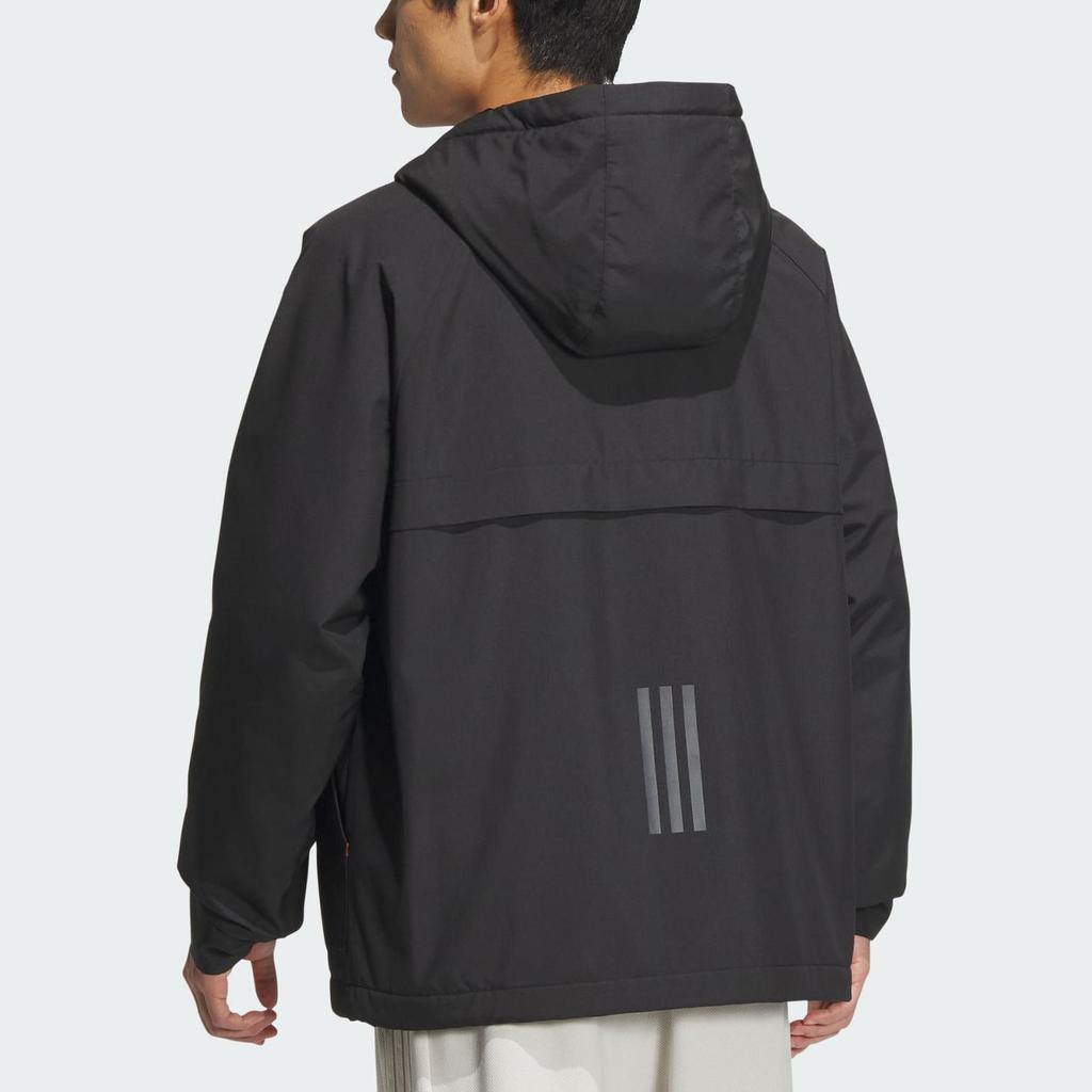 adidas TH Warm Series Windproof Hooded Jacket Black JI8680